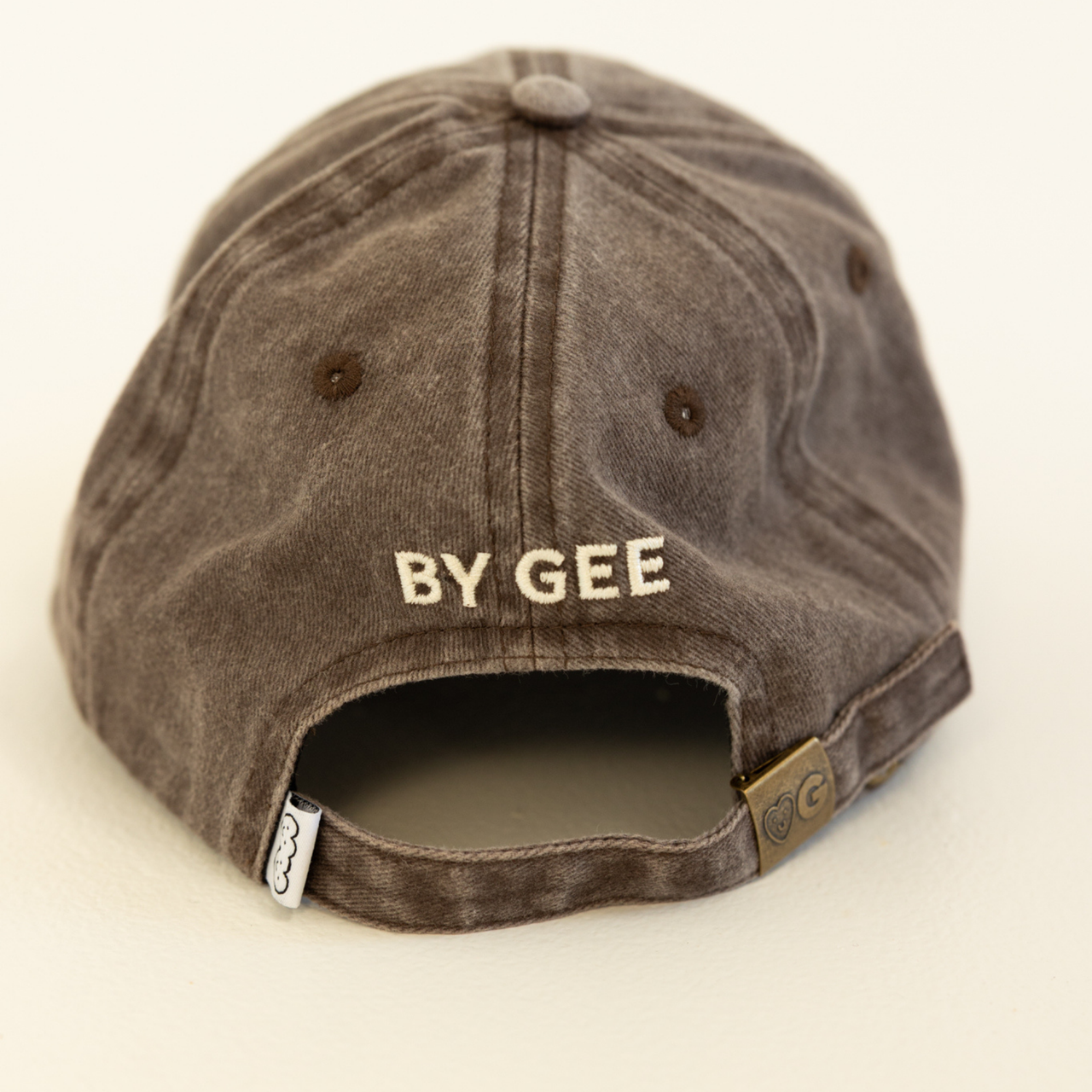 Adult 'Hot Mum Day’ Cap - Acid Wash Charcoal