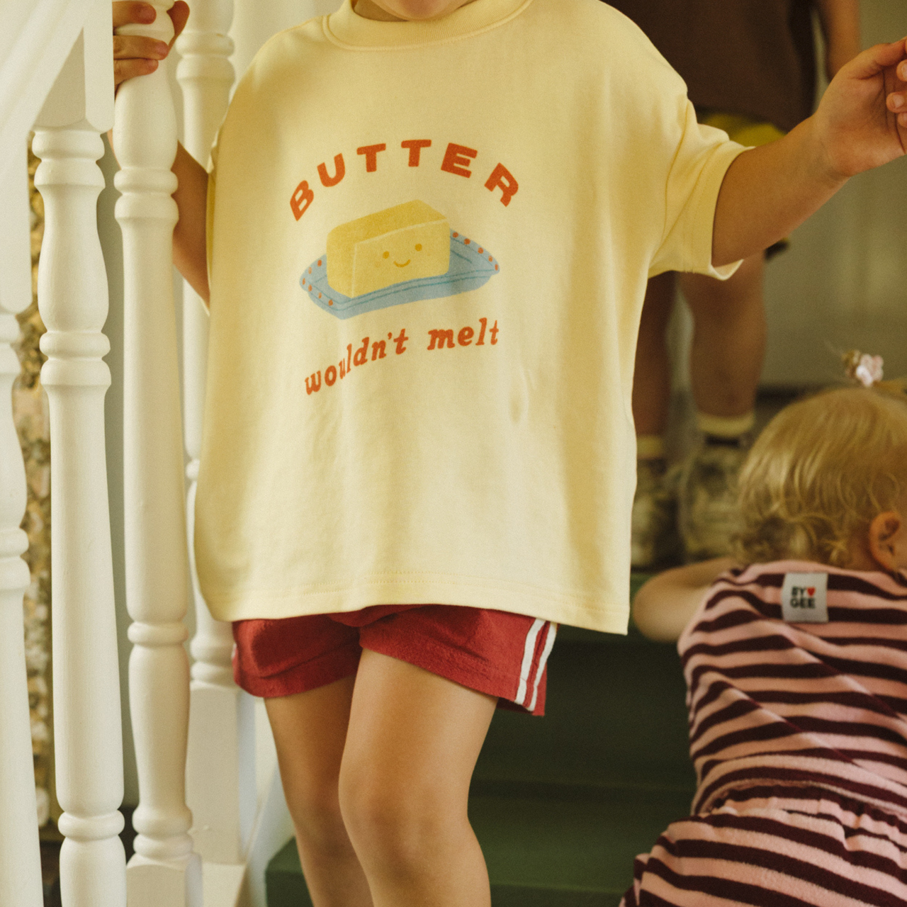 Butter Boxy Tee - Butter Yellow