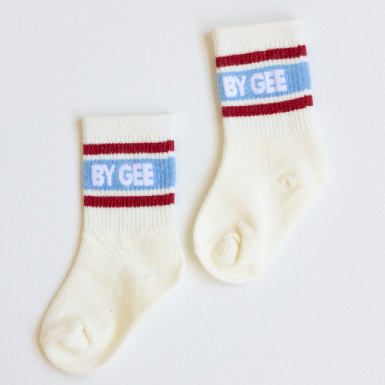 Signature Cotton Crew Sock - Red & Blue