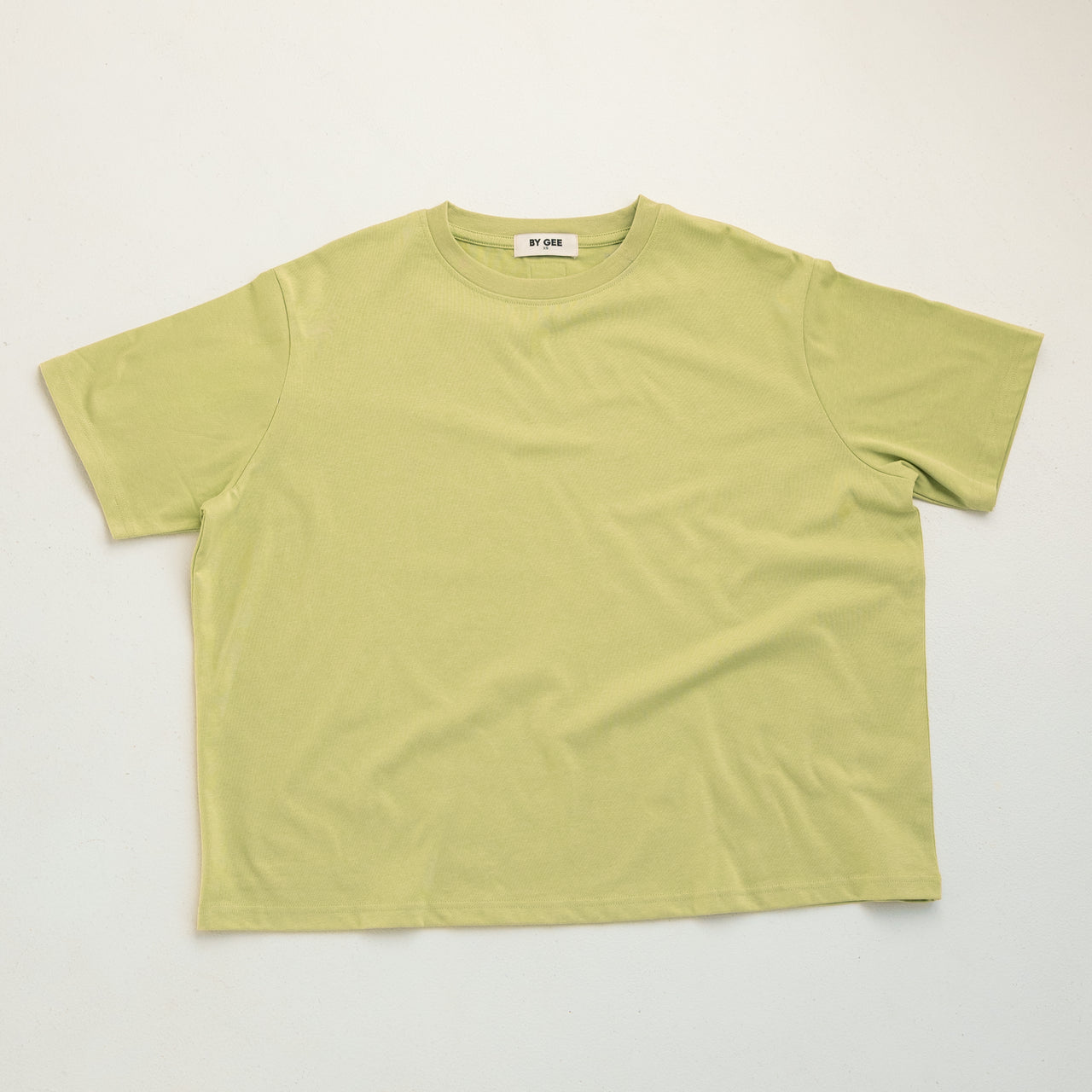 Women's Organic Essential Boxy Tee - Apple Green