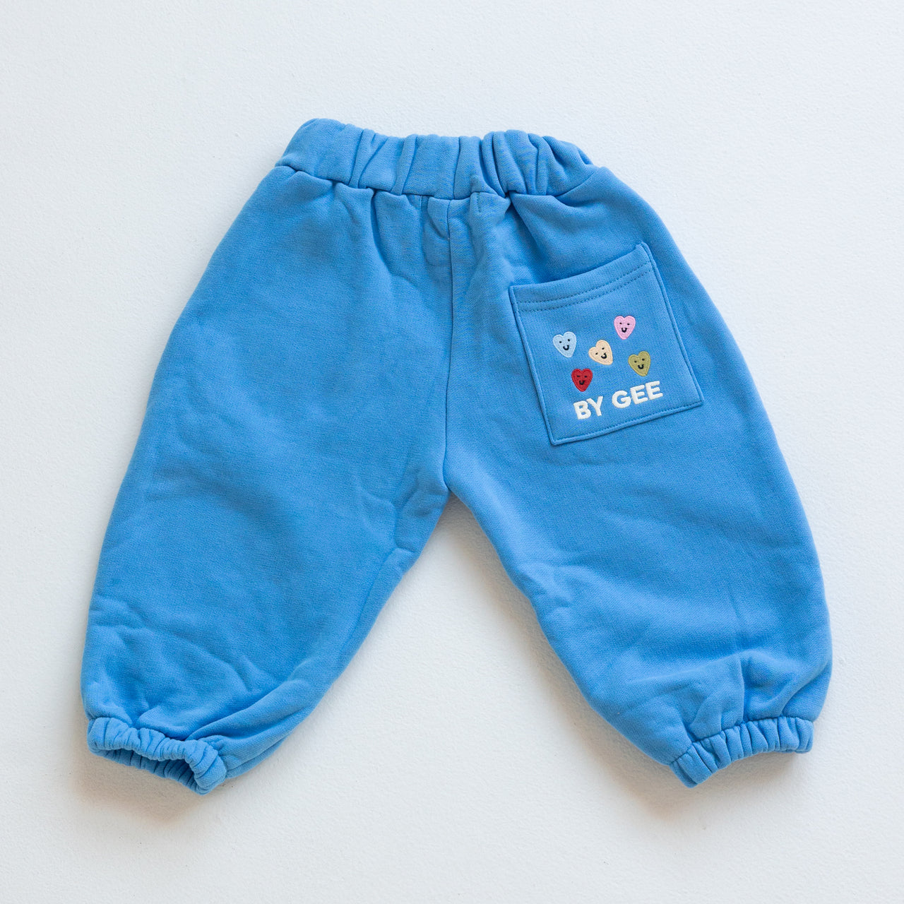 Cotton Wide Leg Sweatpant - Bluebird