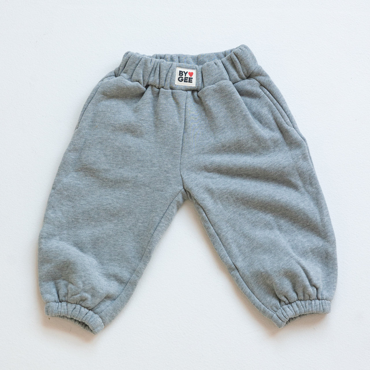 Cotton Wide Leg Sweatpant - Grey Marle