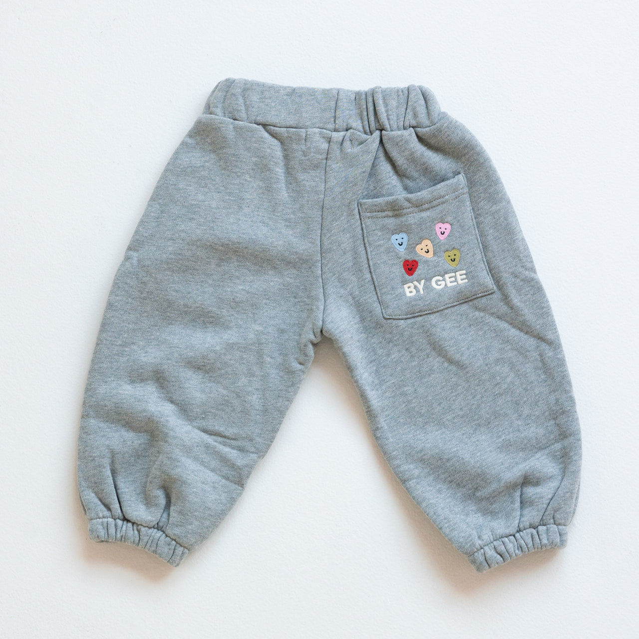 Cotton Wide Leg Sweatpant - Grey Marle