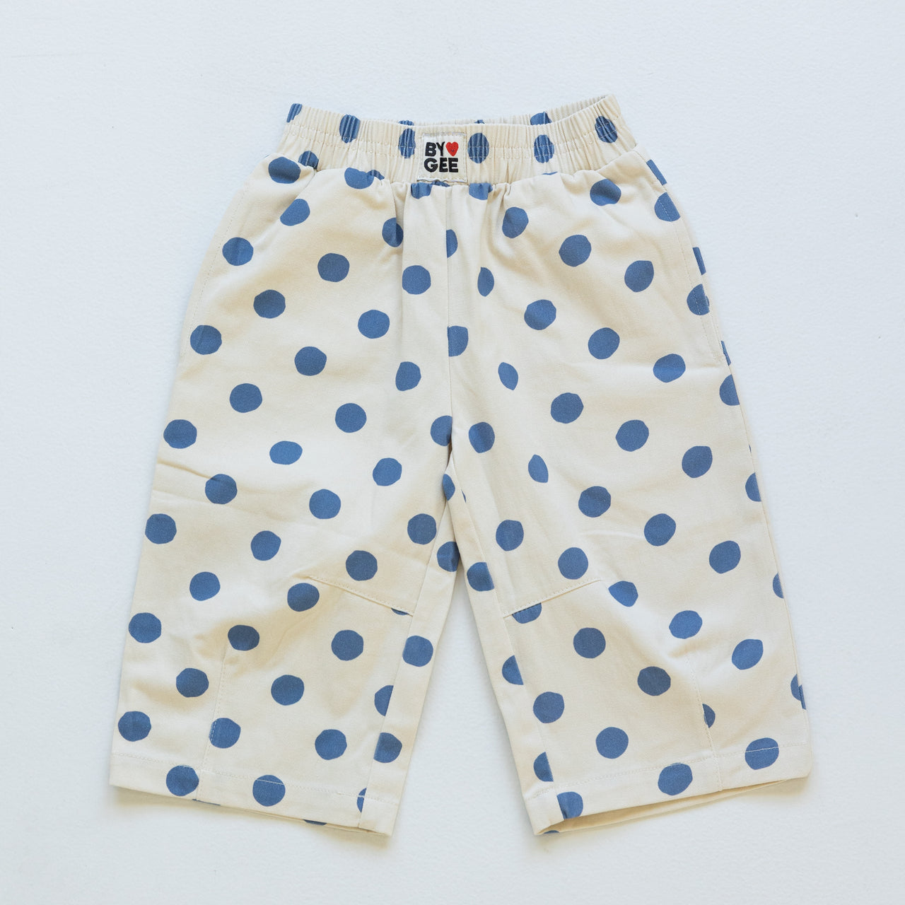 Kid's Barrel Leg Pants - Navy Spot