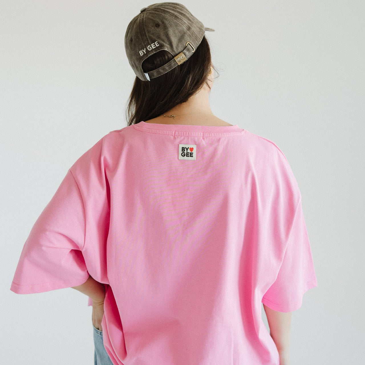 Women's Organic Essential Boxy Tee - Hot Pink
