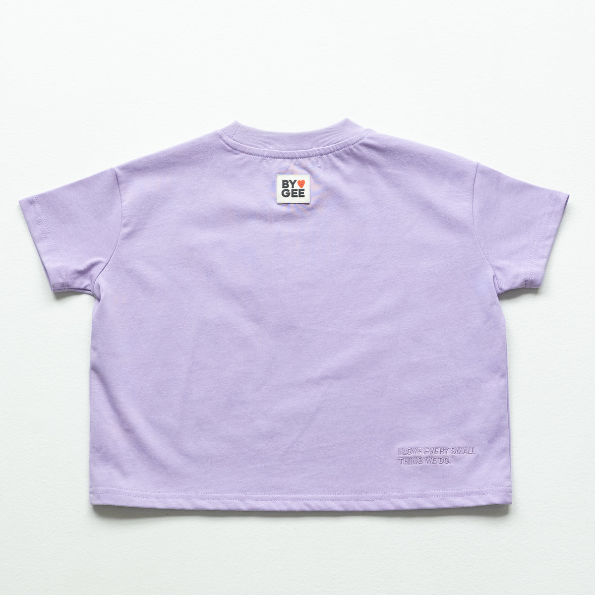 Kids Organic Essential Boxy Tee - Lavender