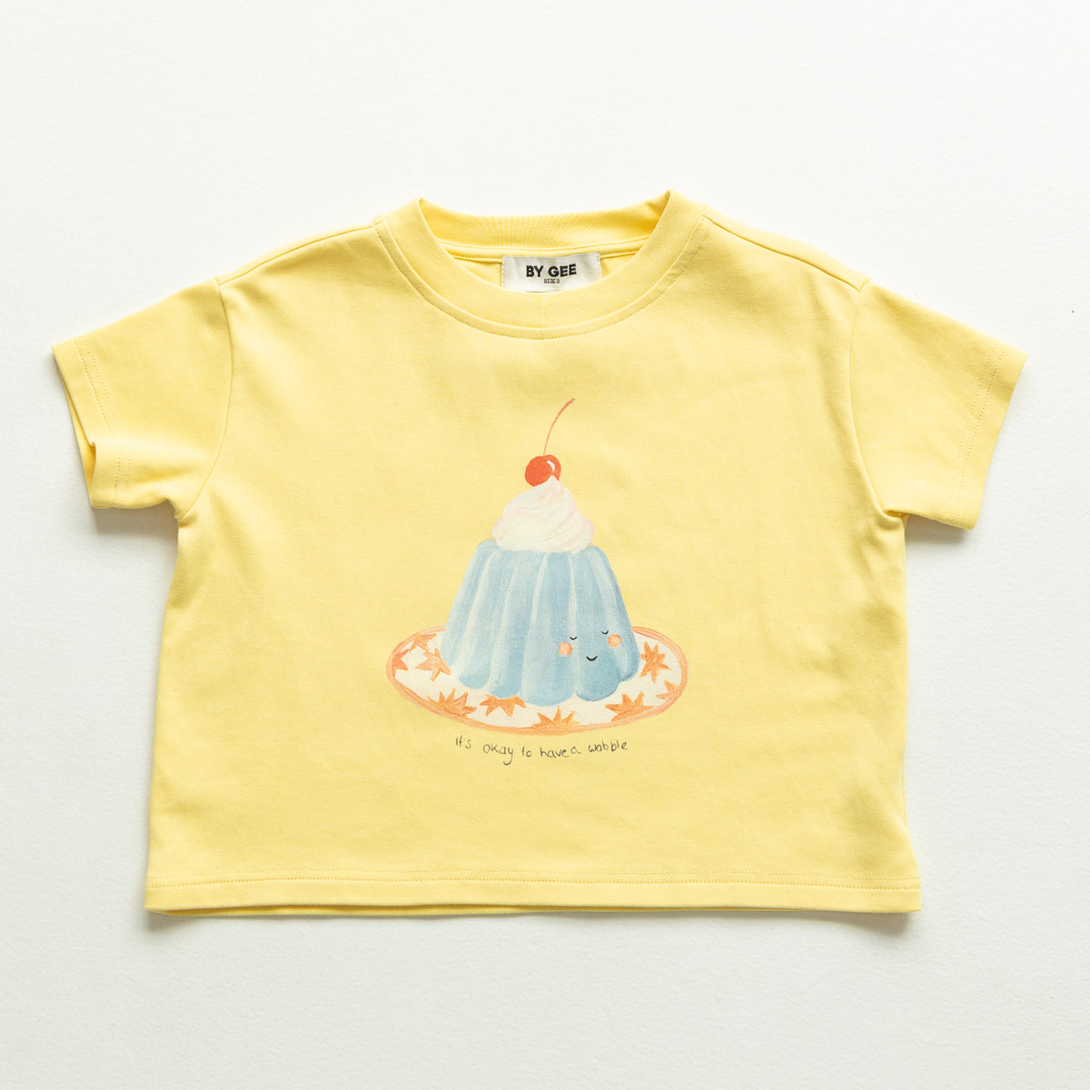 Wobble Oversized Boxy Tee - Sunshine