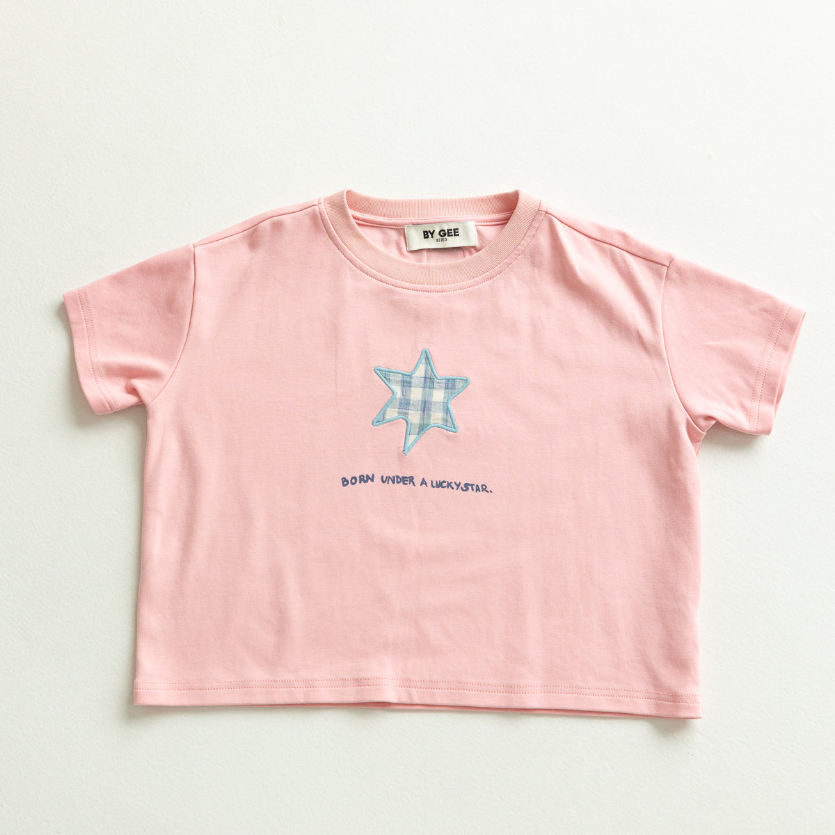 Lucky Star Oversized Boxy Tee - Strawberry