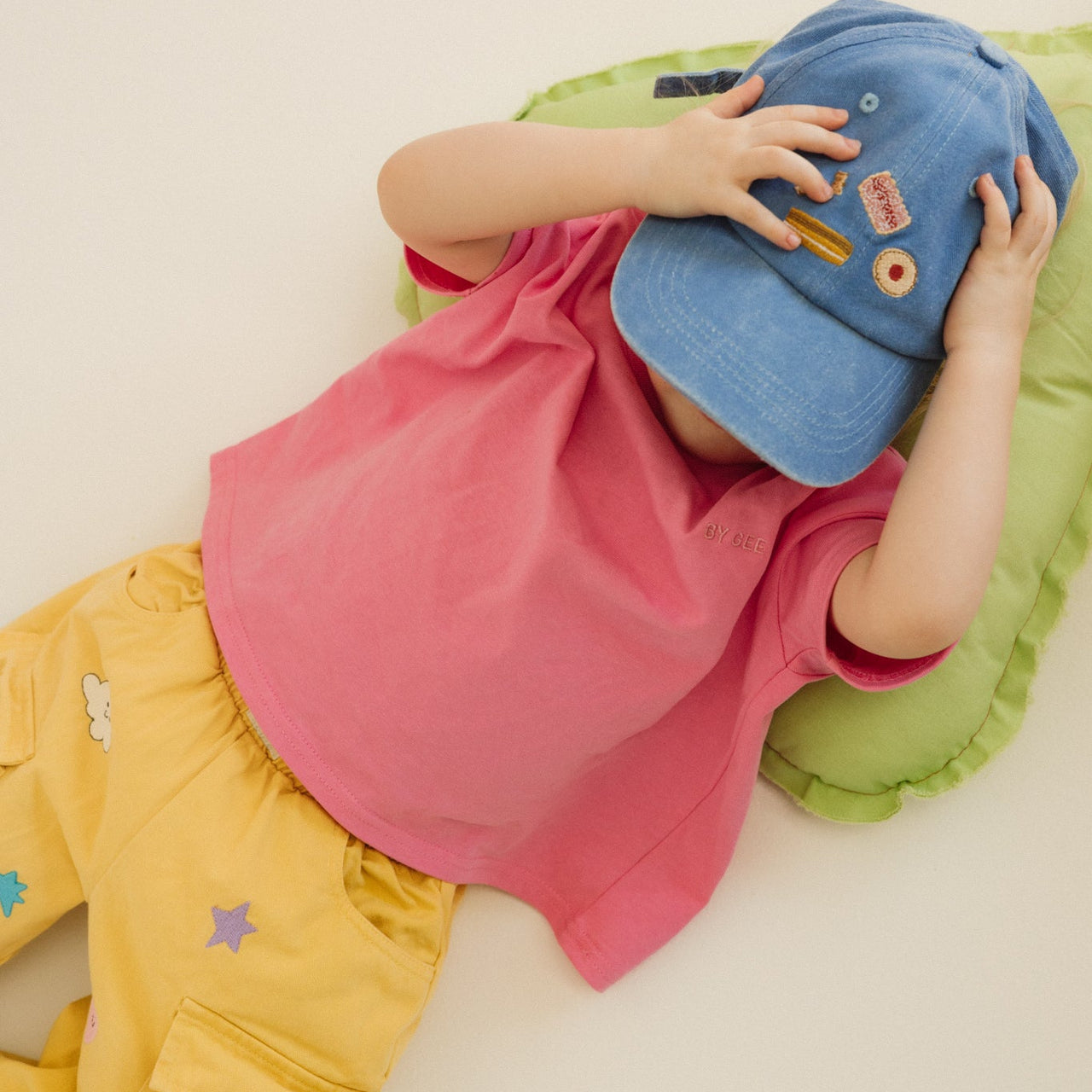 Kids Organic Essential Boxy Tee - Hot Pink