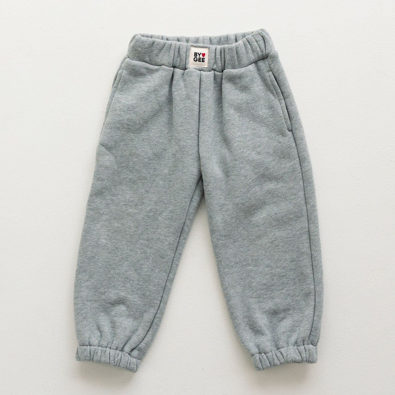 Cotton Wide Leg Sweatpant - Grey Marle