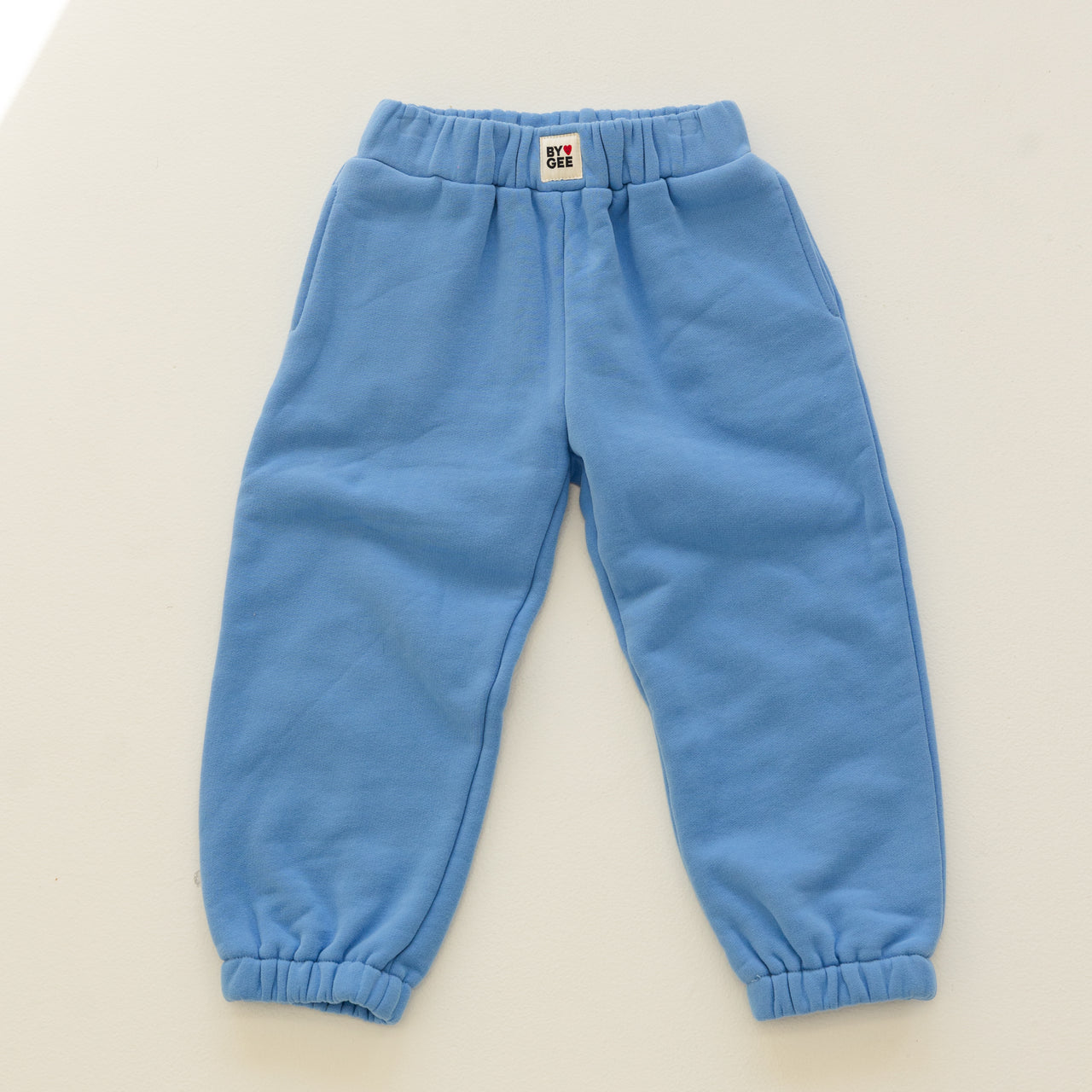 Cotton Wide Leg Sweatpant - Bluebird