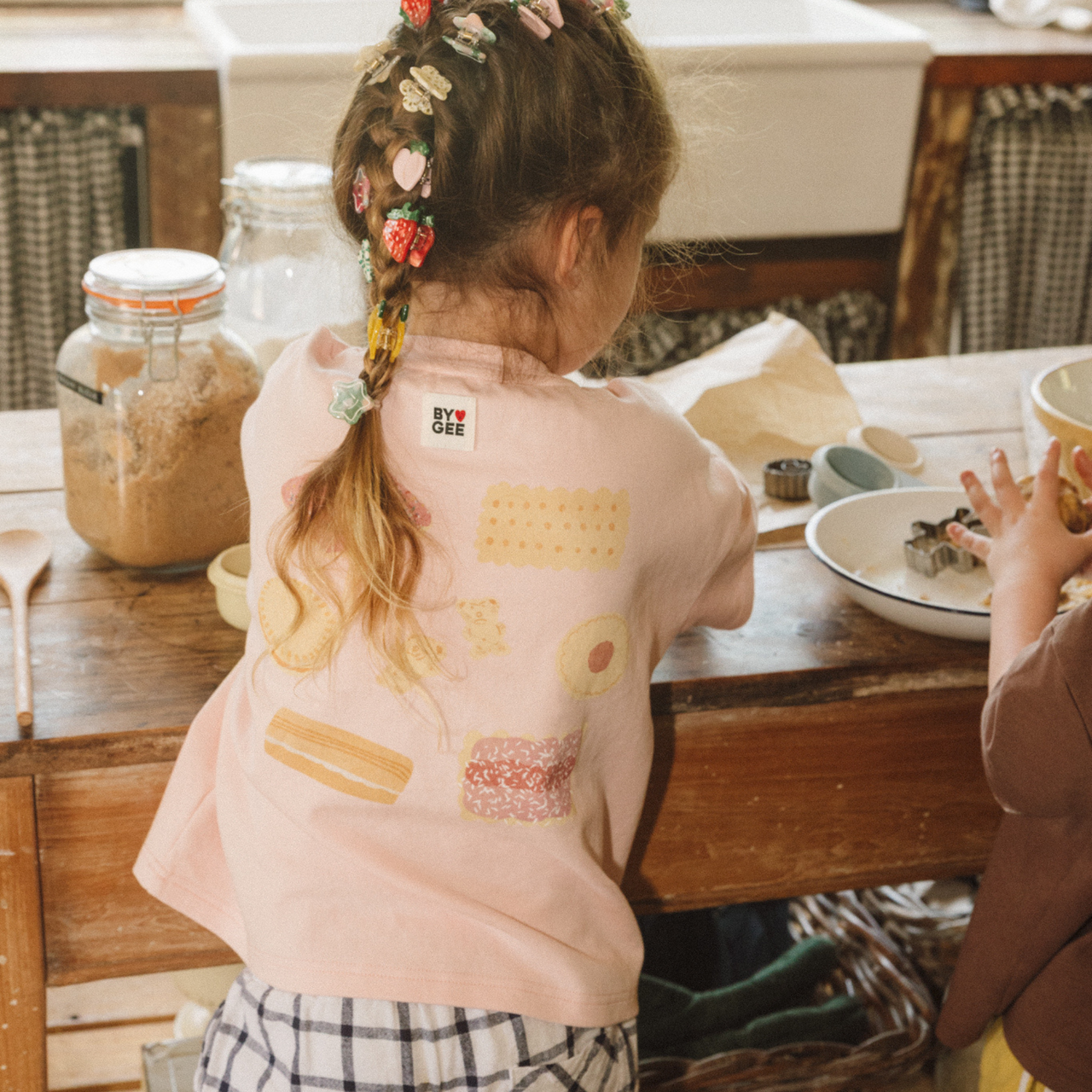 Bickie Break Boxy Tee - Pink