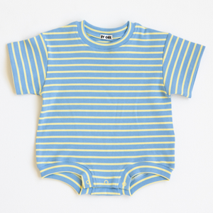 Oversized Romper - Summer Sky