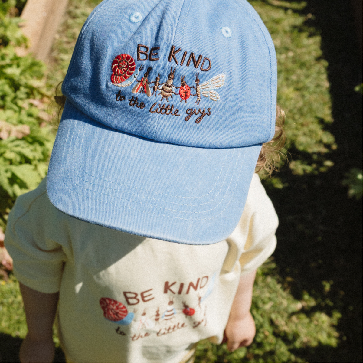 Kids Little Guys Cap - Acid Wash Blue