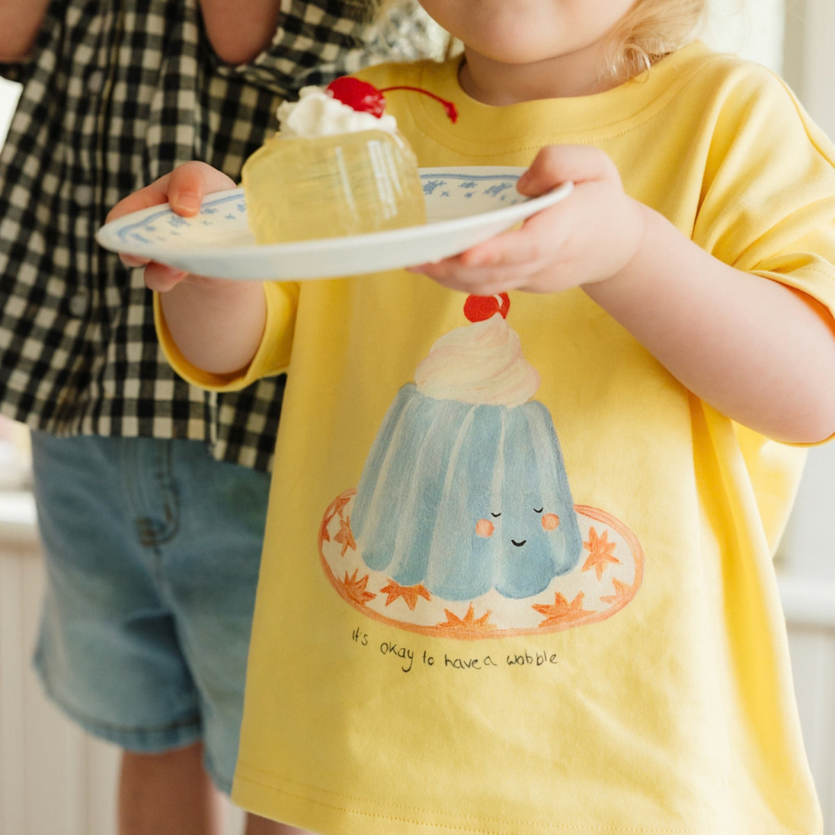 Wobble Oversized Boxy Tee - Sunshine