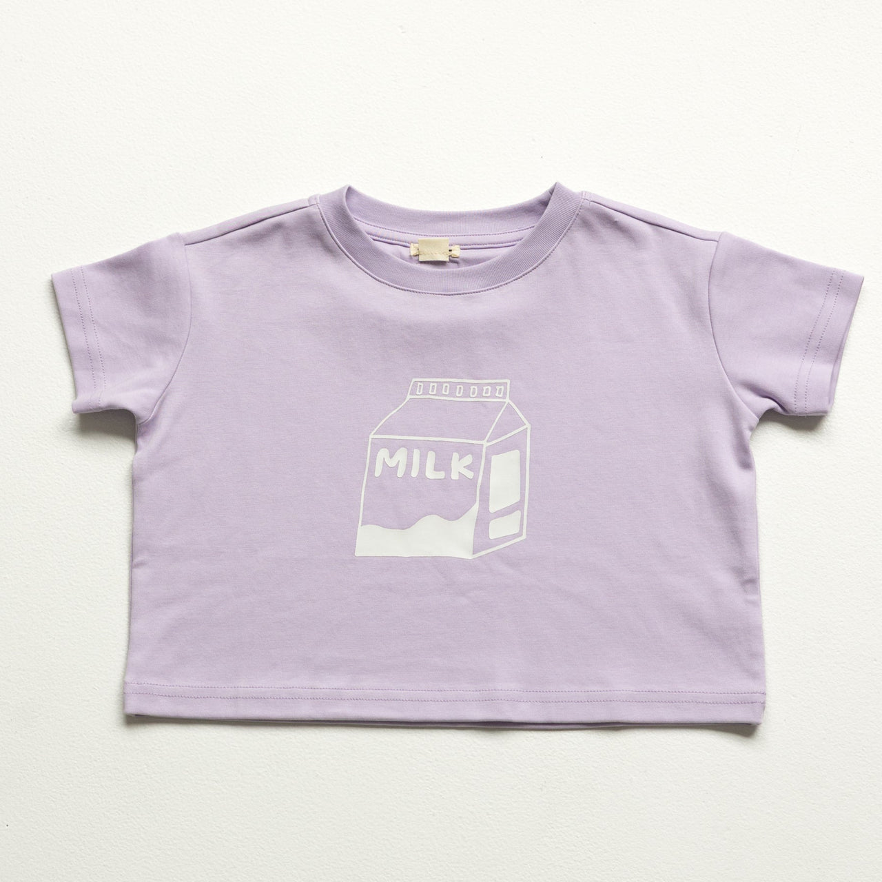 Milk Boxy Tee - Lavender