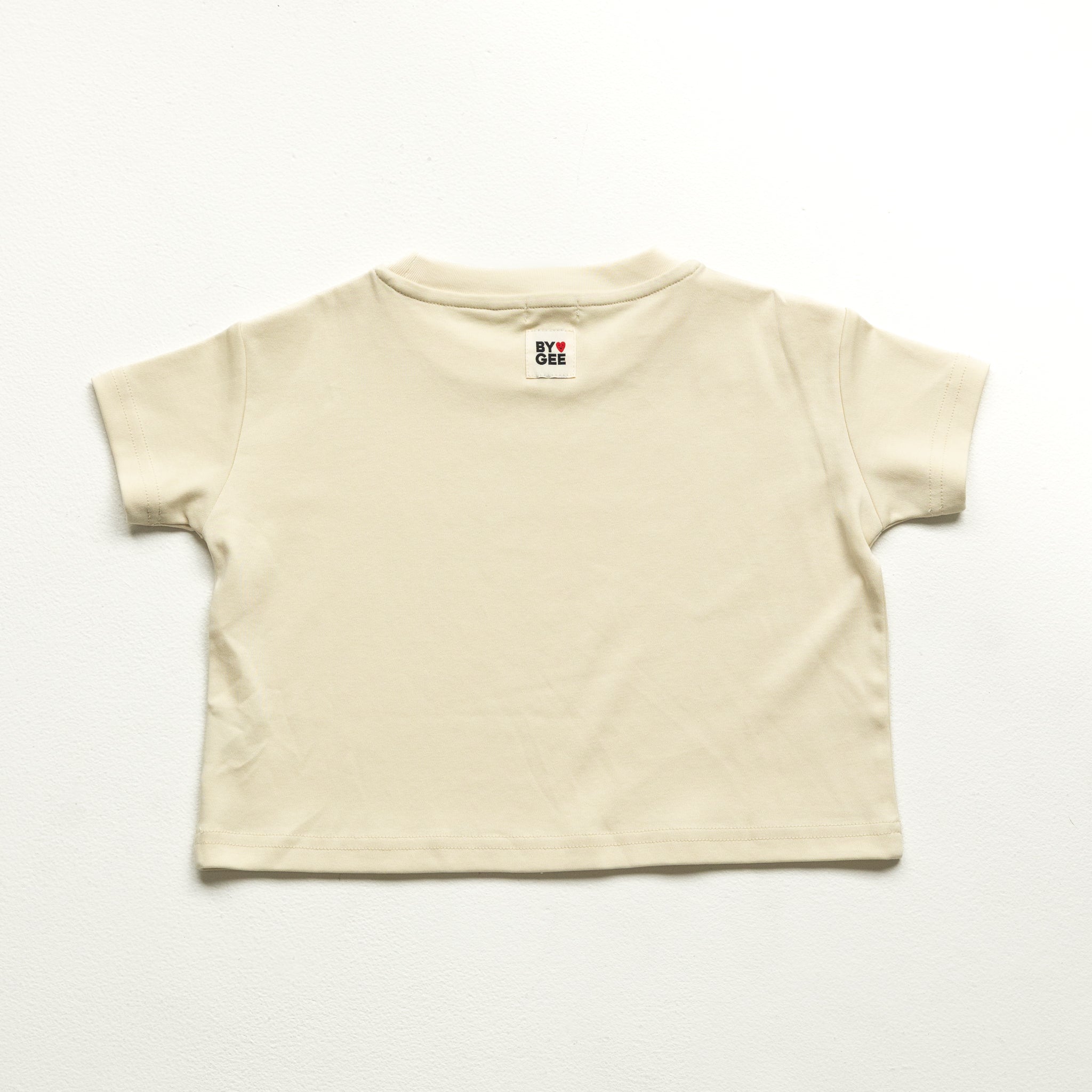 Temperamental Boxy Tee - Cream - BY GEE