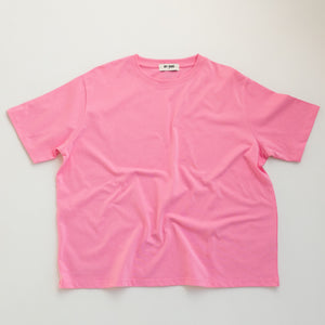 Women's Organic Essential Boxy Tee - Hot Pink