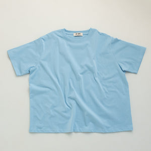 Women's Organic Essential Boxy Tee - Cornflower Blue