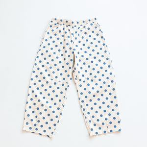 Women's Barrel Leg Pants - Navy Spot