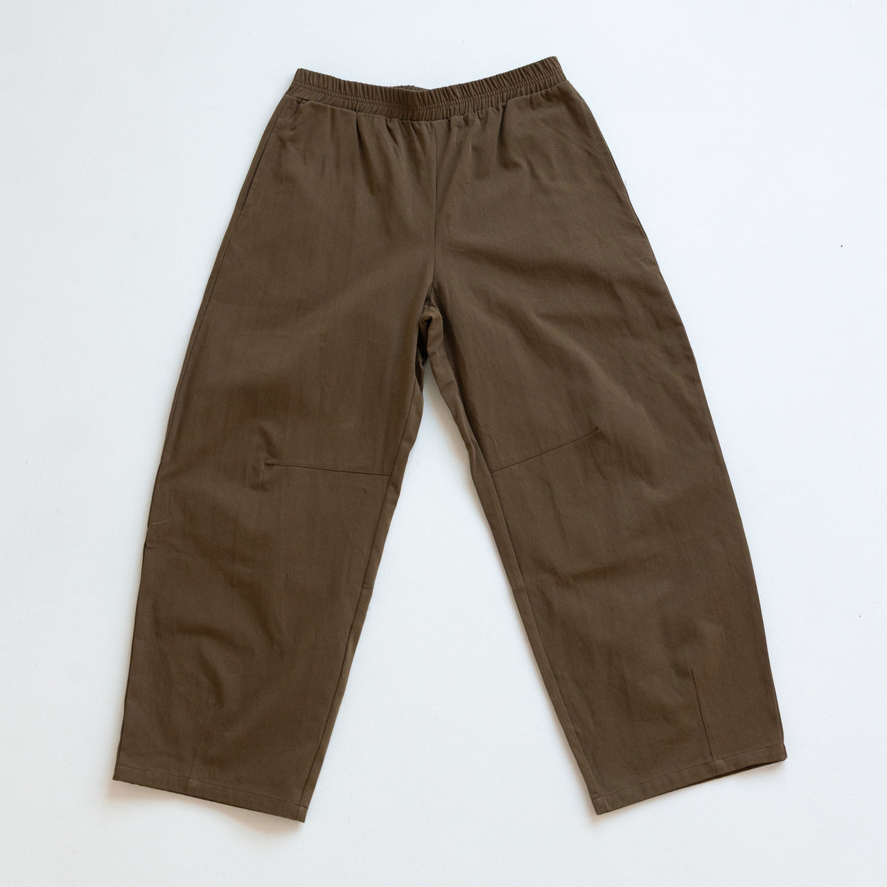 Women's Barrel Leg Pants - Chocolate