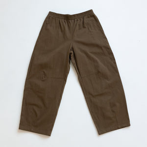 Women's Barrel Leg Pants - Chocolate