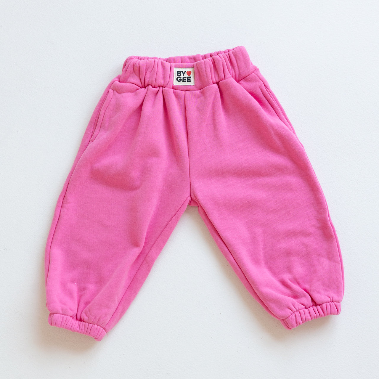 Cotton Wide Leg Sweatpant - Peony