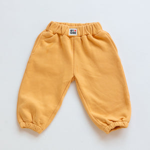 Cotton Wide Leg Sweatpant - Honey
