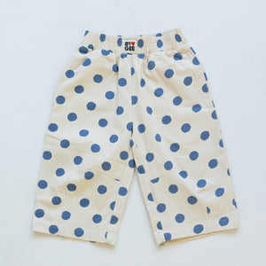 Kid's Barrel Leg Pants - Navy Spot