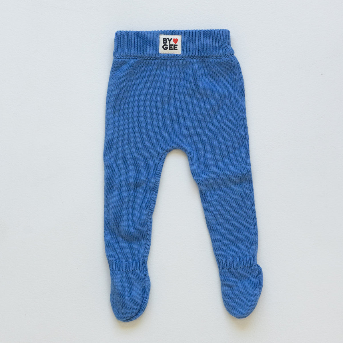 Organic Knitted Pants - Blueberry