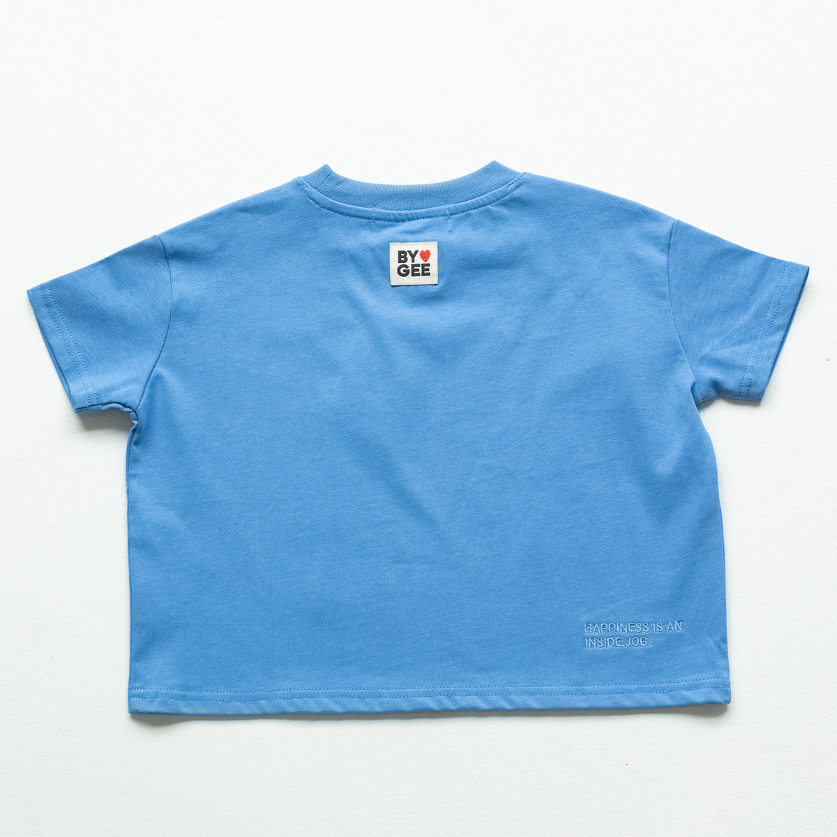 Kids Organic Essential Boxy Tee - Cobalt