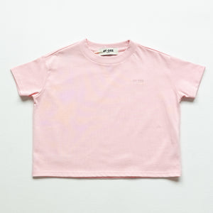 Kids Organic Essential Boxy Tee - Strawberry