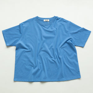 Women's Organic Essential Boxy Tee - Cobalt