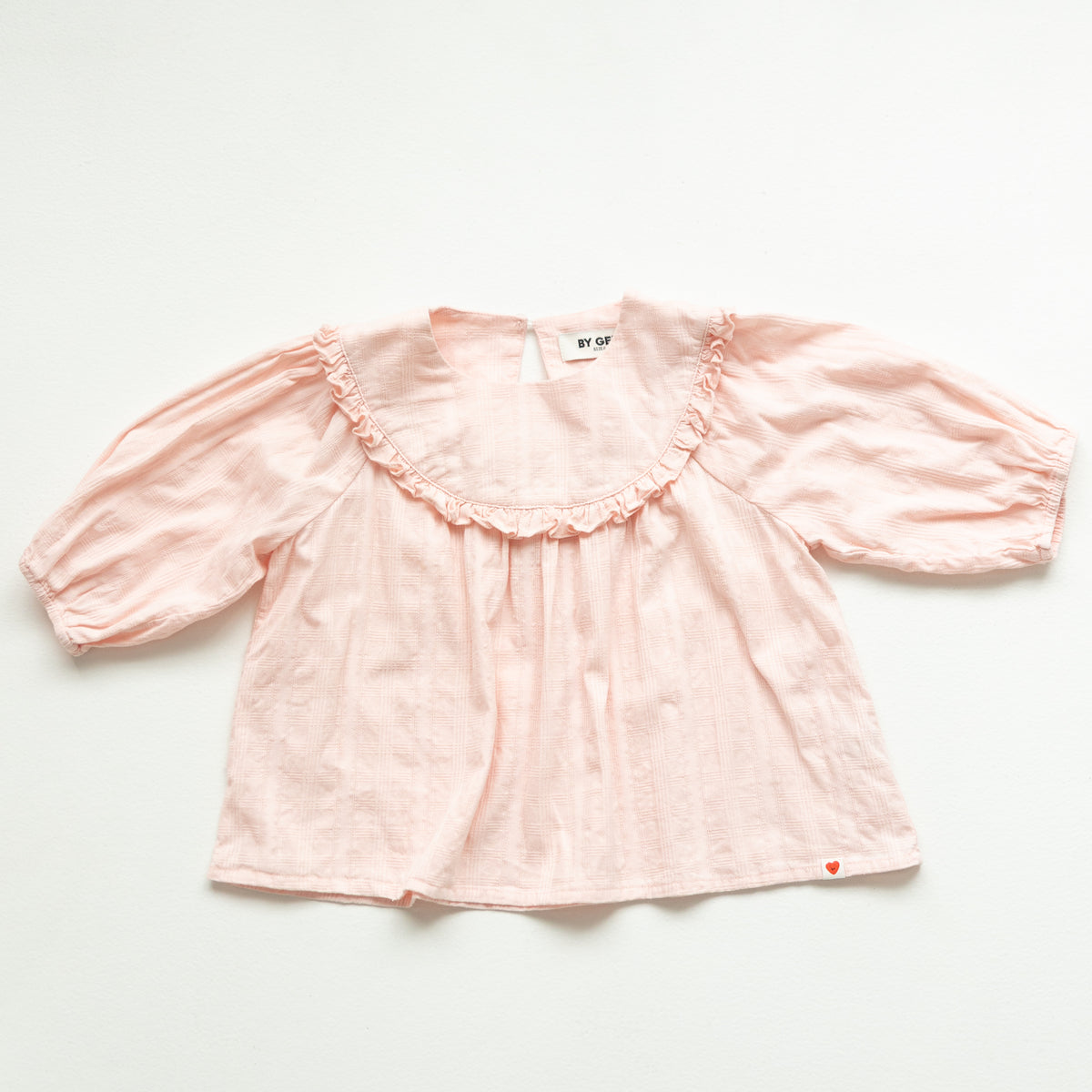 Ruffle Blouse - Strawberry