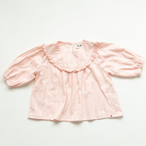 Ruffle Blouse - Strawberry