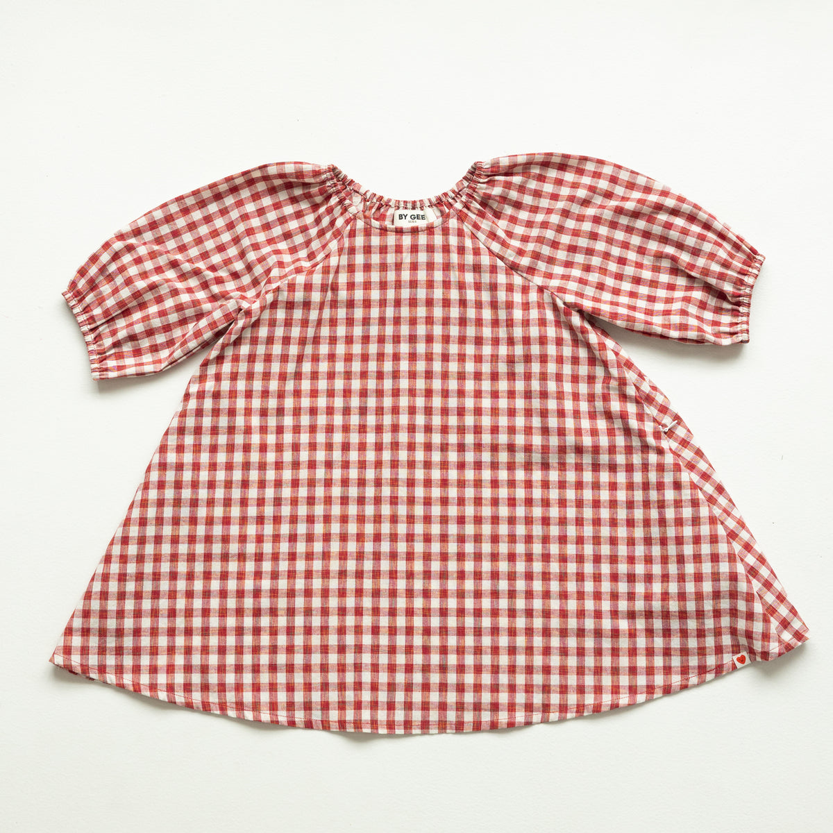 Everyday Dress Set - Red Gingham