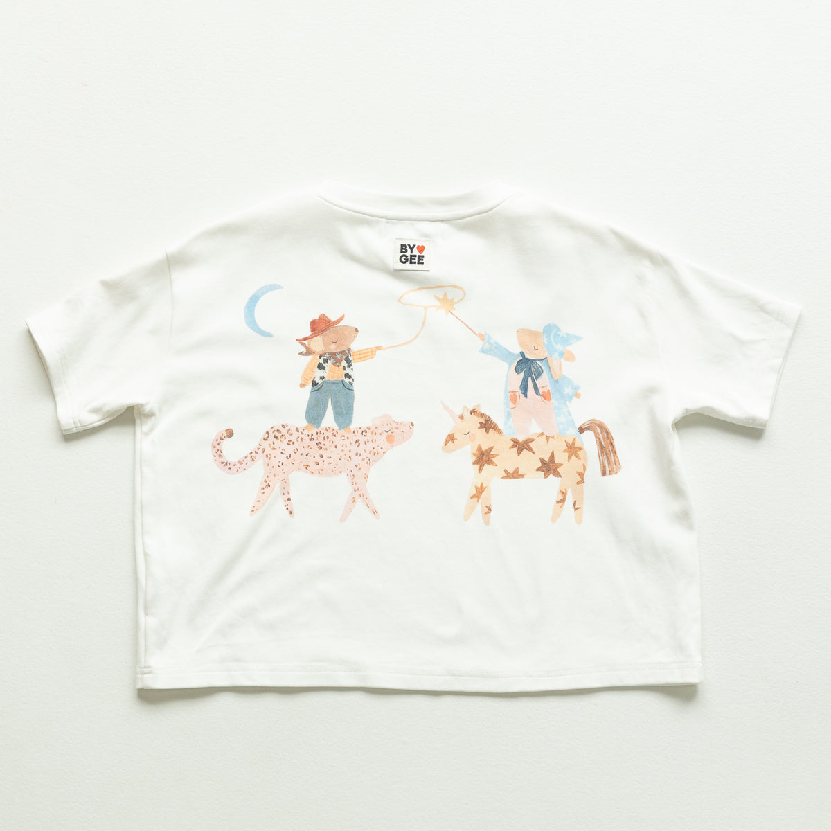 Mostly Kind Oversized Boxy Tee - Cream