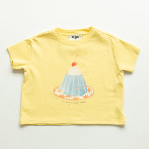 Wobble Oversized Boxy Tee - Sunshine