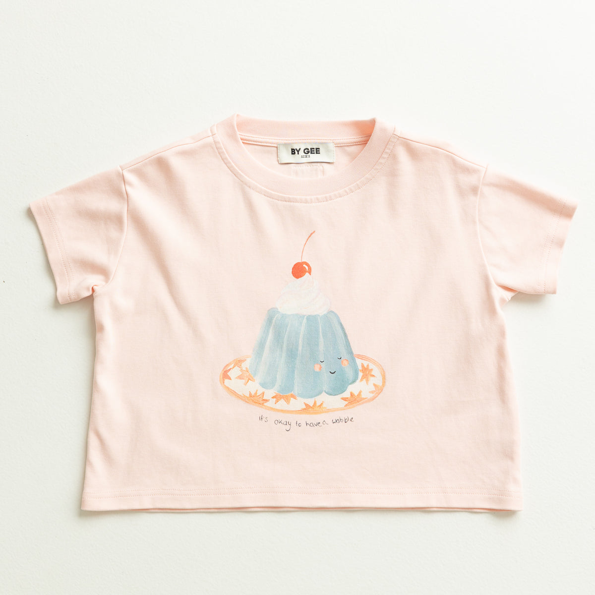 Wobble Oversized Boxy Tee - Pink