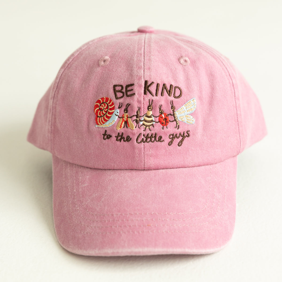 Kids Little Guys Cap - Acid Wash Pink