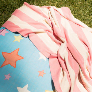 Starburst Organic Cotton Cot Sheet