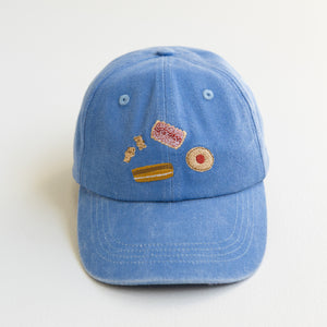Kids Bickie Break Cap - Acid Wash Blue