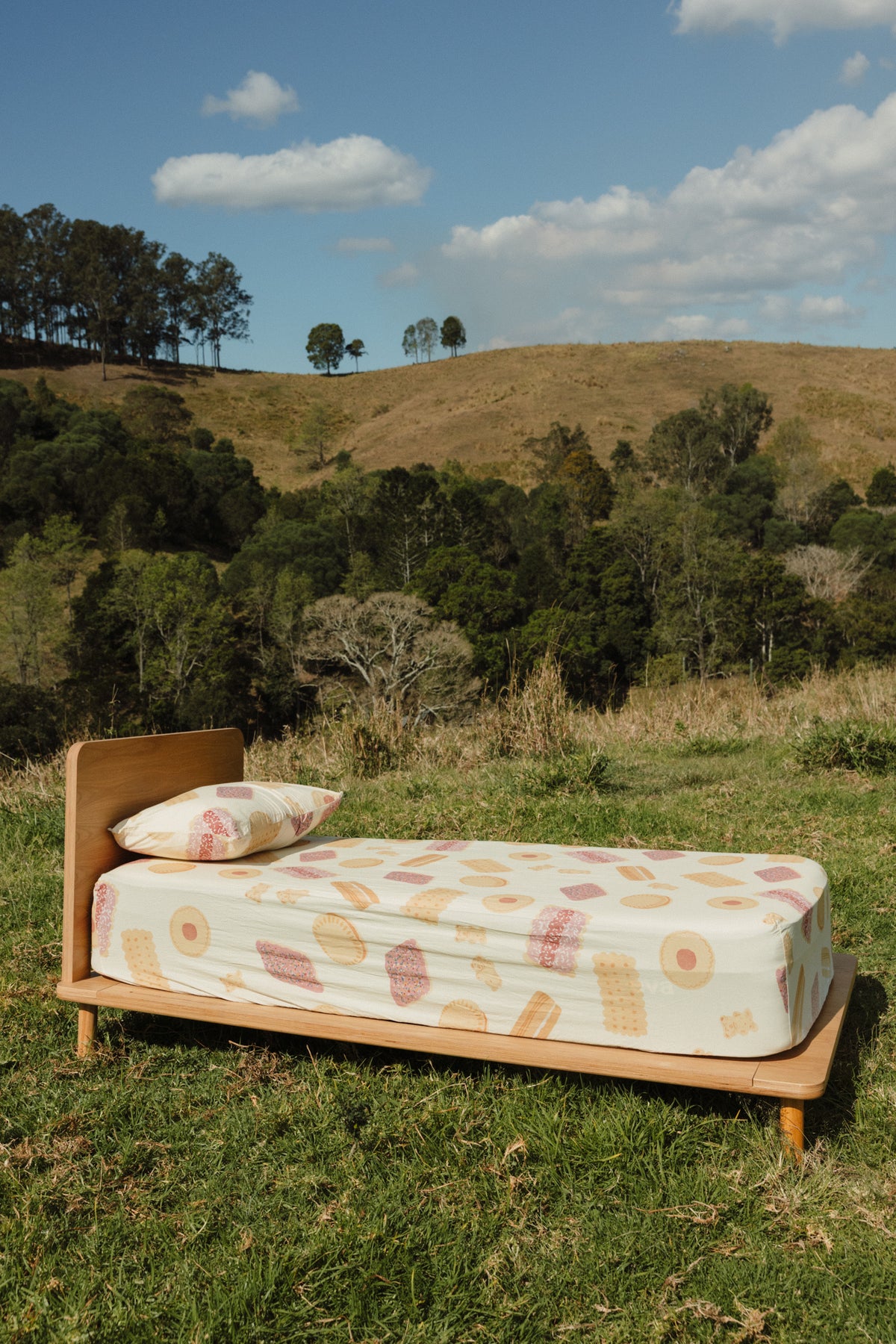Bickie Organic Washed Cotton Fitted Sheet