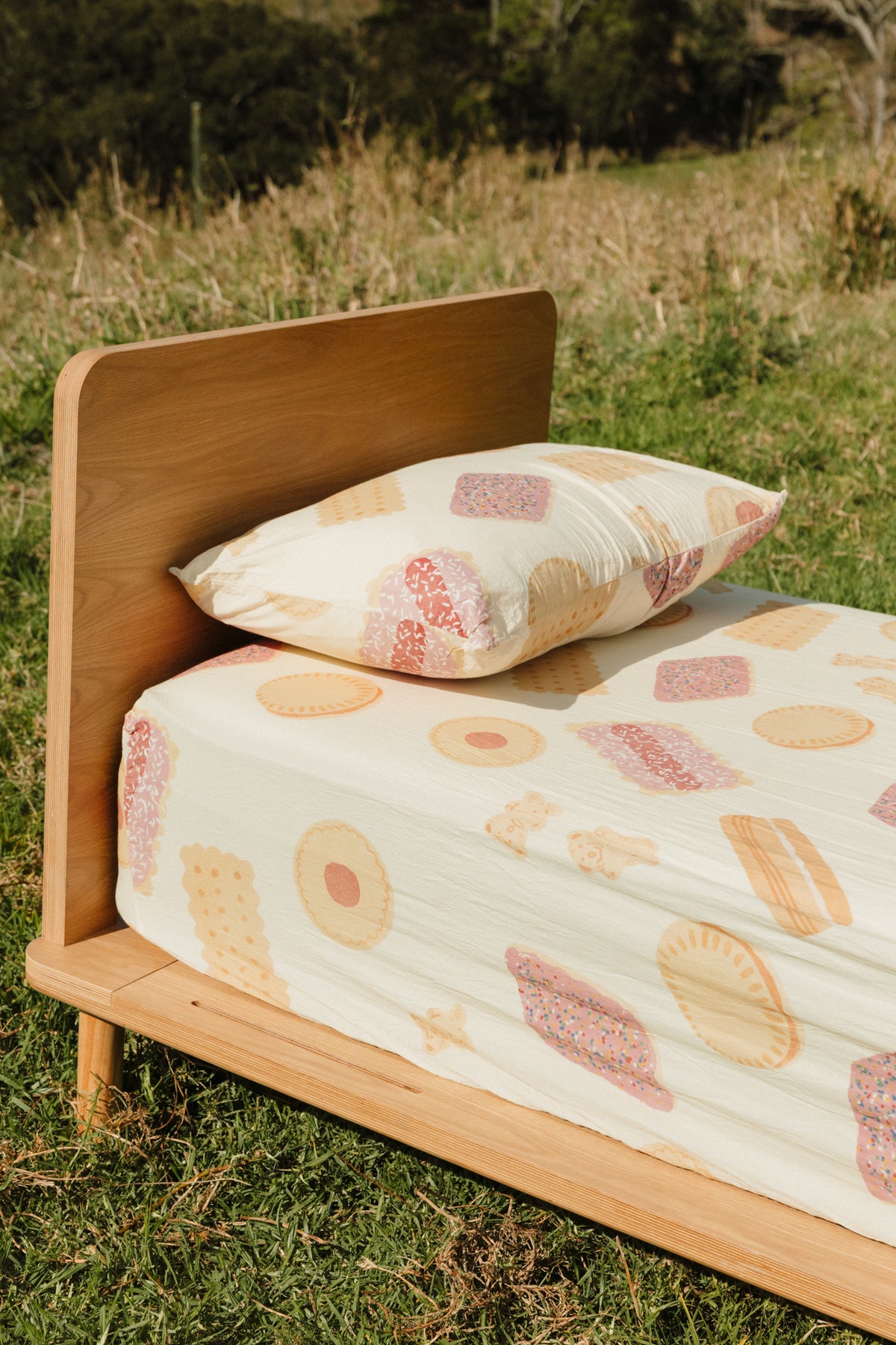 Bickie Organic Washed Cotton Fitted Sheet
