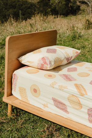 Bickie Organic Washed Cotton Fitted Sheet