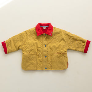 Radish Cotton Quilted Jacket - Harvest