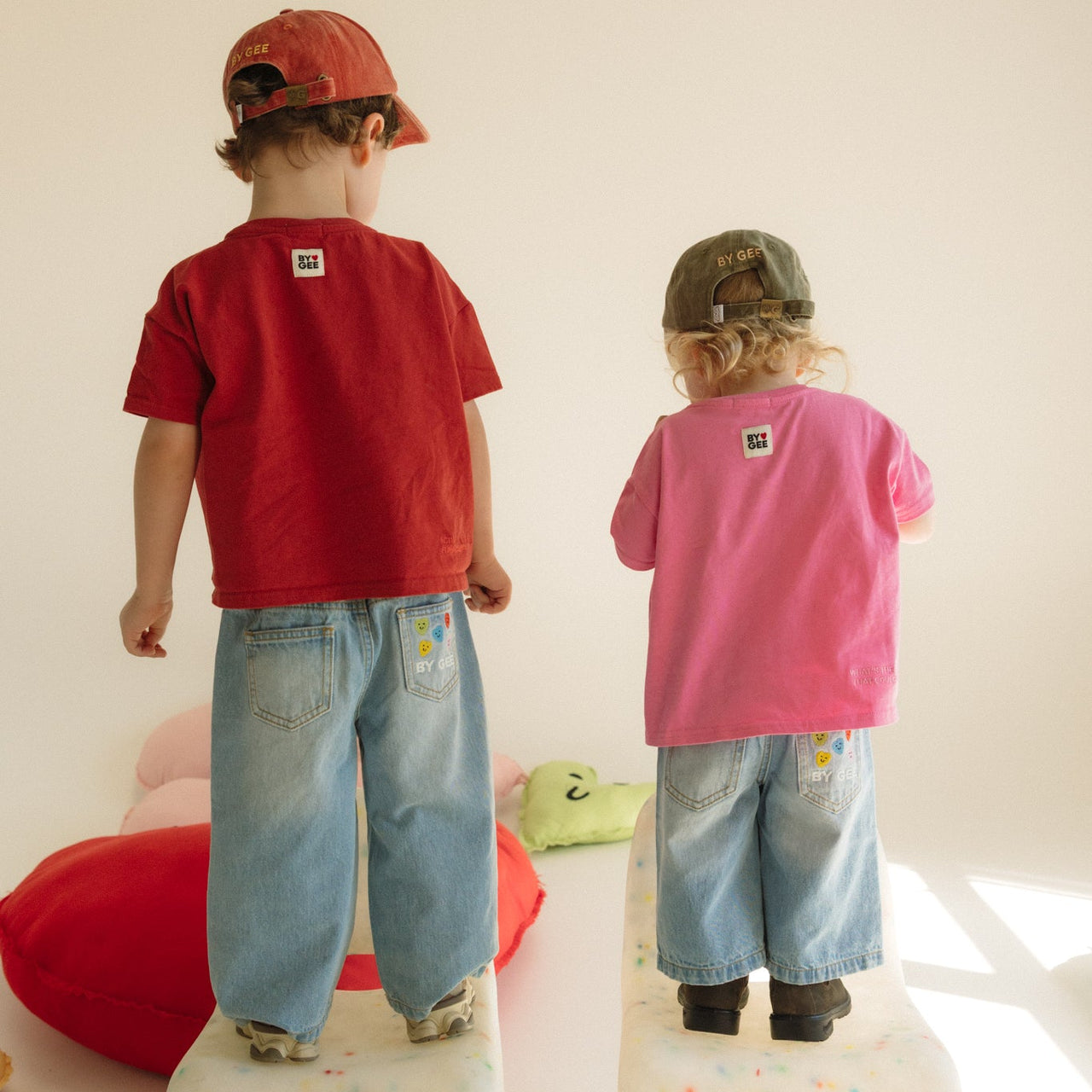 Wide Leg Denim Jeans