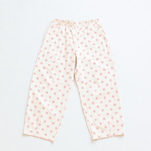 Women's Barrel Leg Pants - Pink Spot